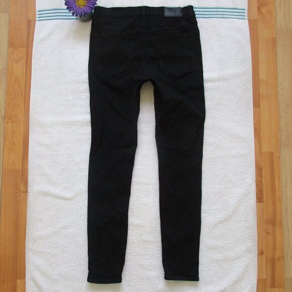 MADEWELL Jeans Size 28 Black ROADTRIPPER Skinny Denim - Picture 7 of 11